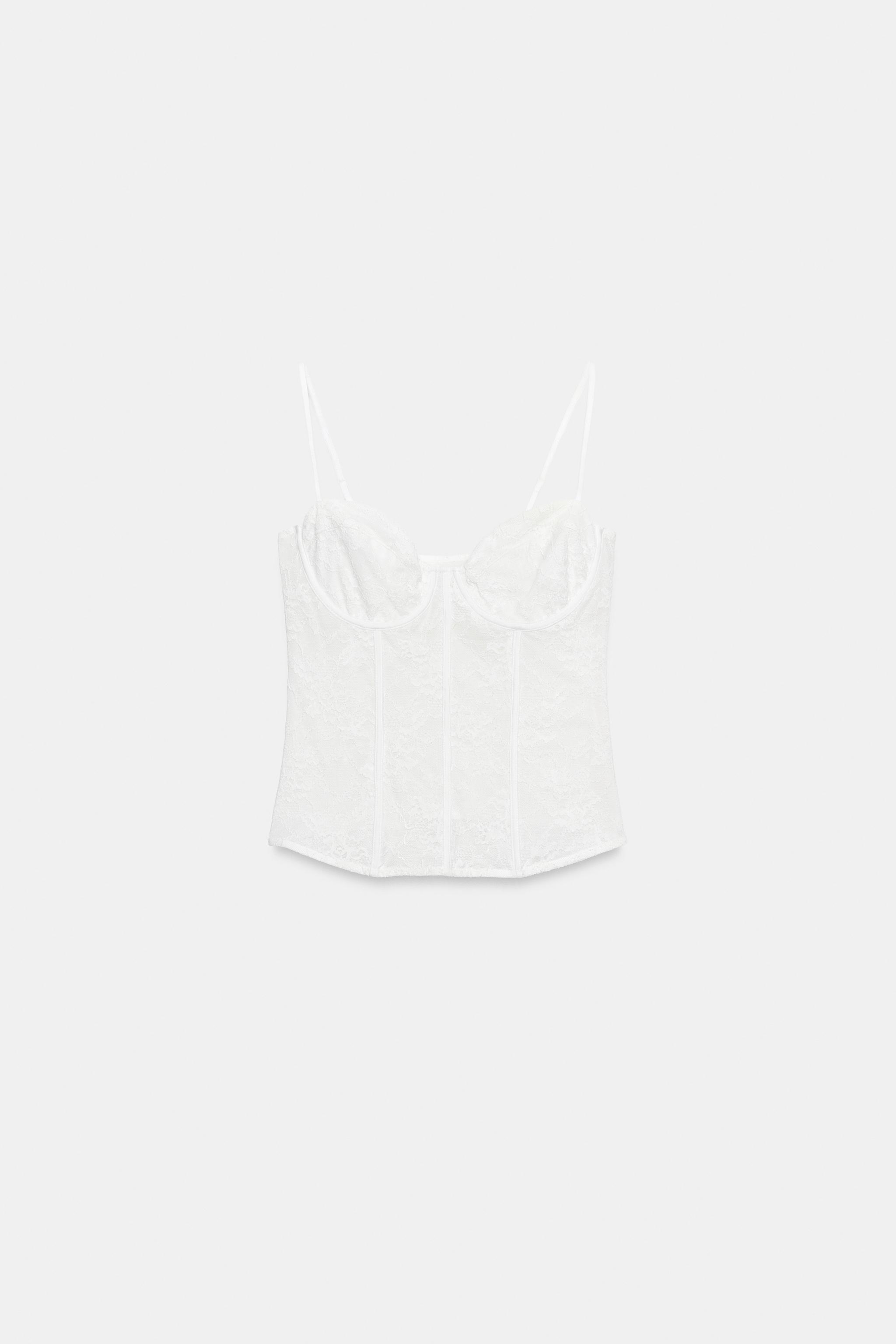 TOP STYLE CORSET EN DENTELLE